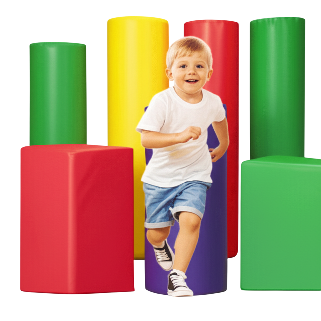 Ejemplo de cubrepilares en uso